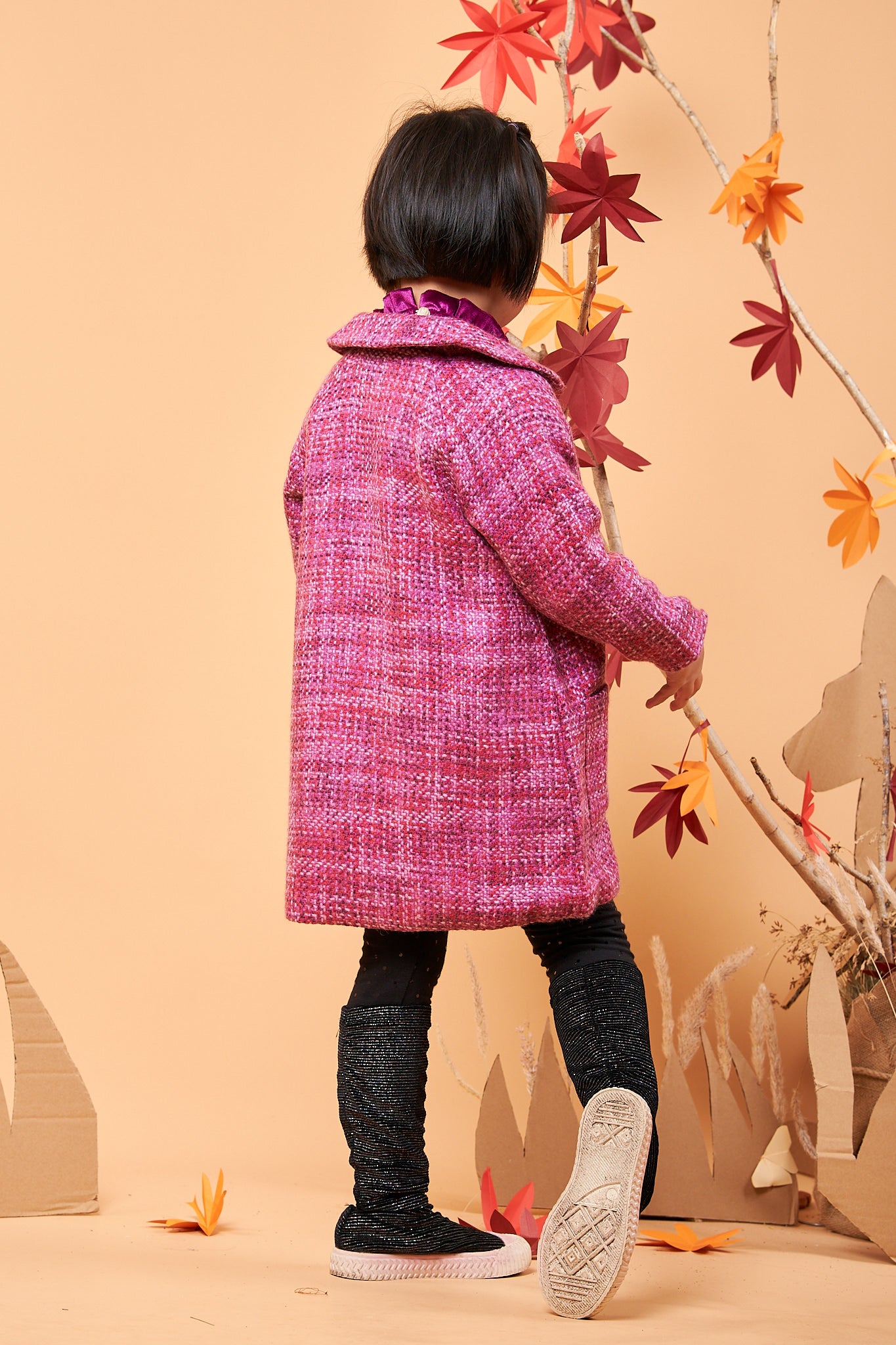 Kids Tweed Coat