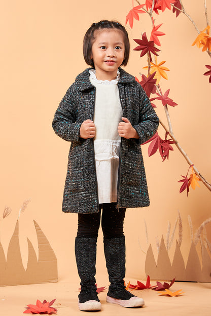 Kids Tweed Coat