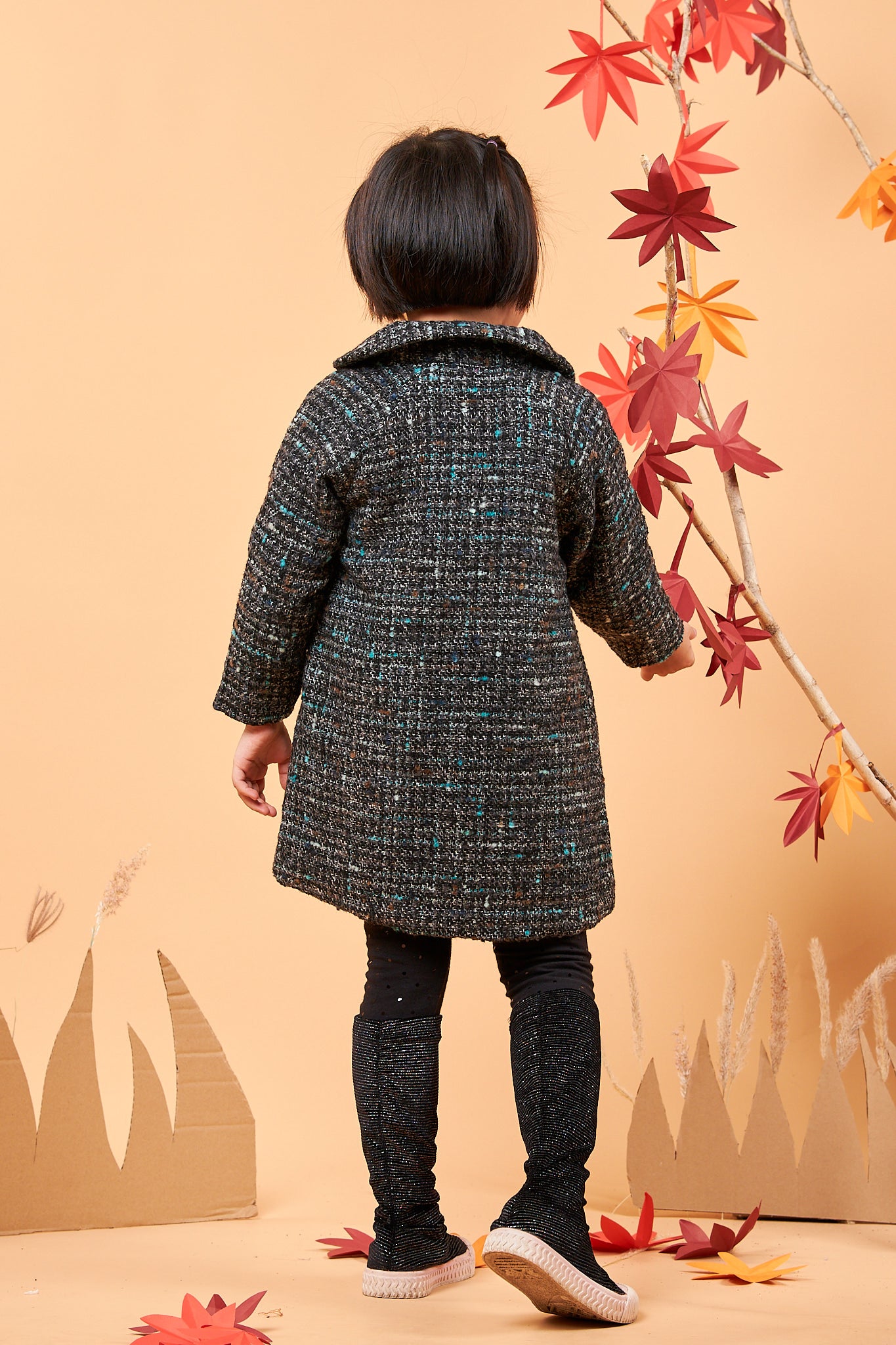 Kids Tweed Coat