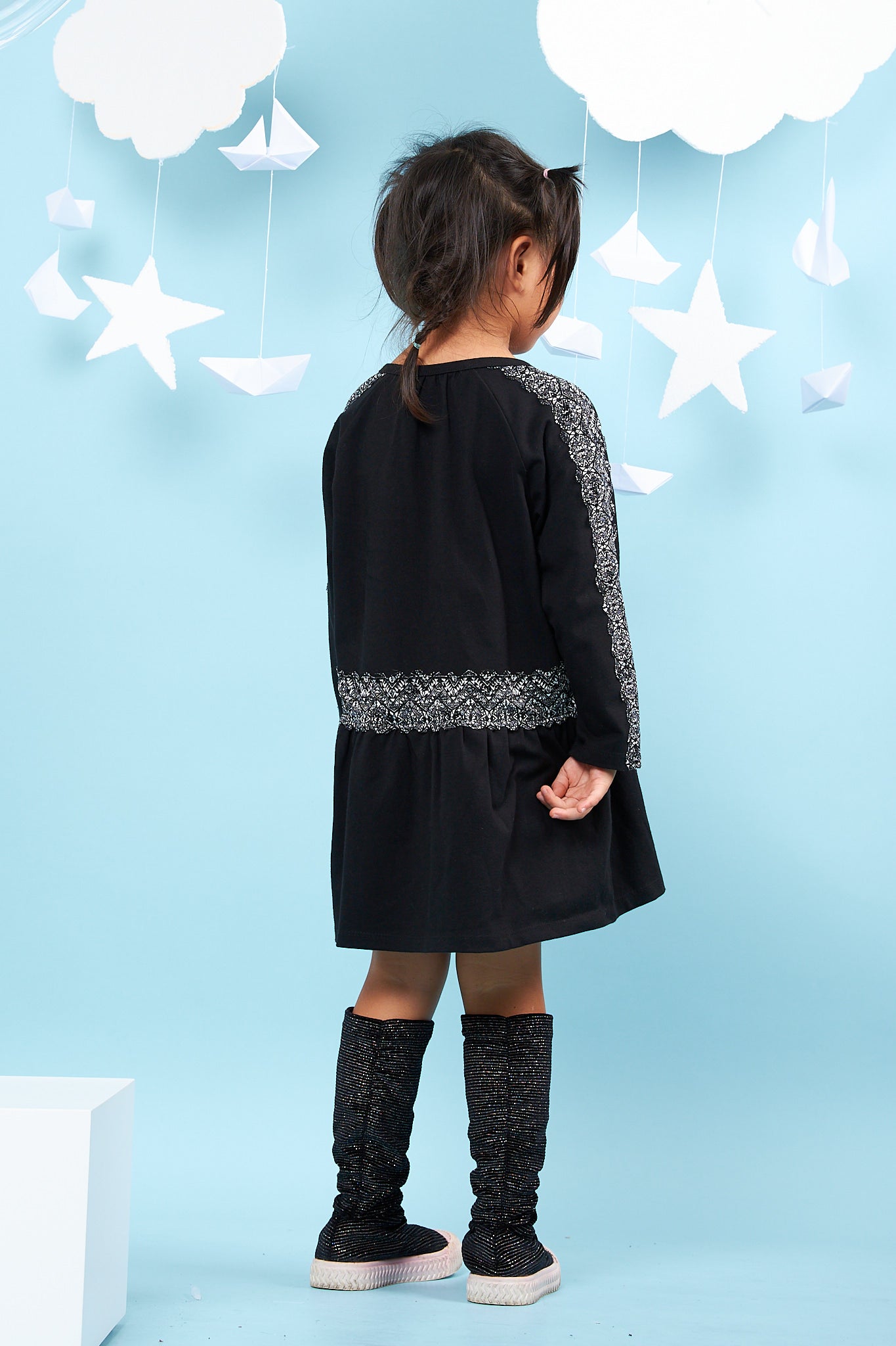 Kids Lace Shift Dress