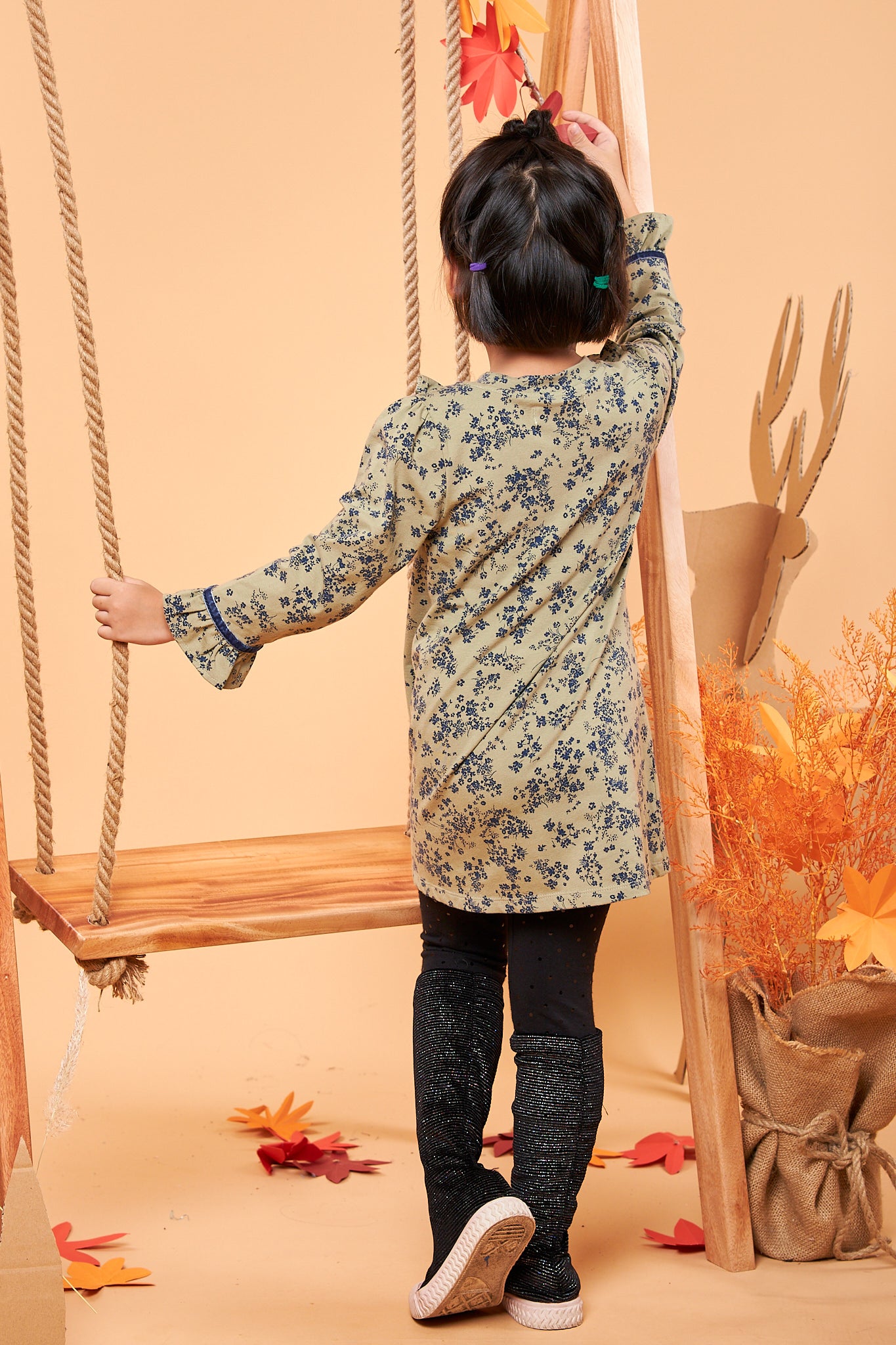 Kids Mockneck Dress