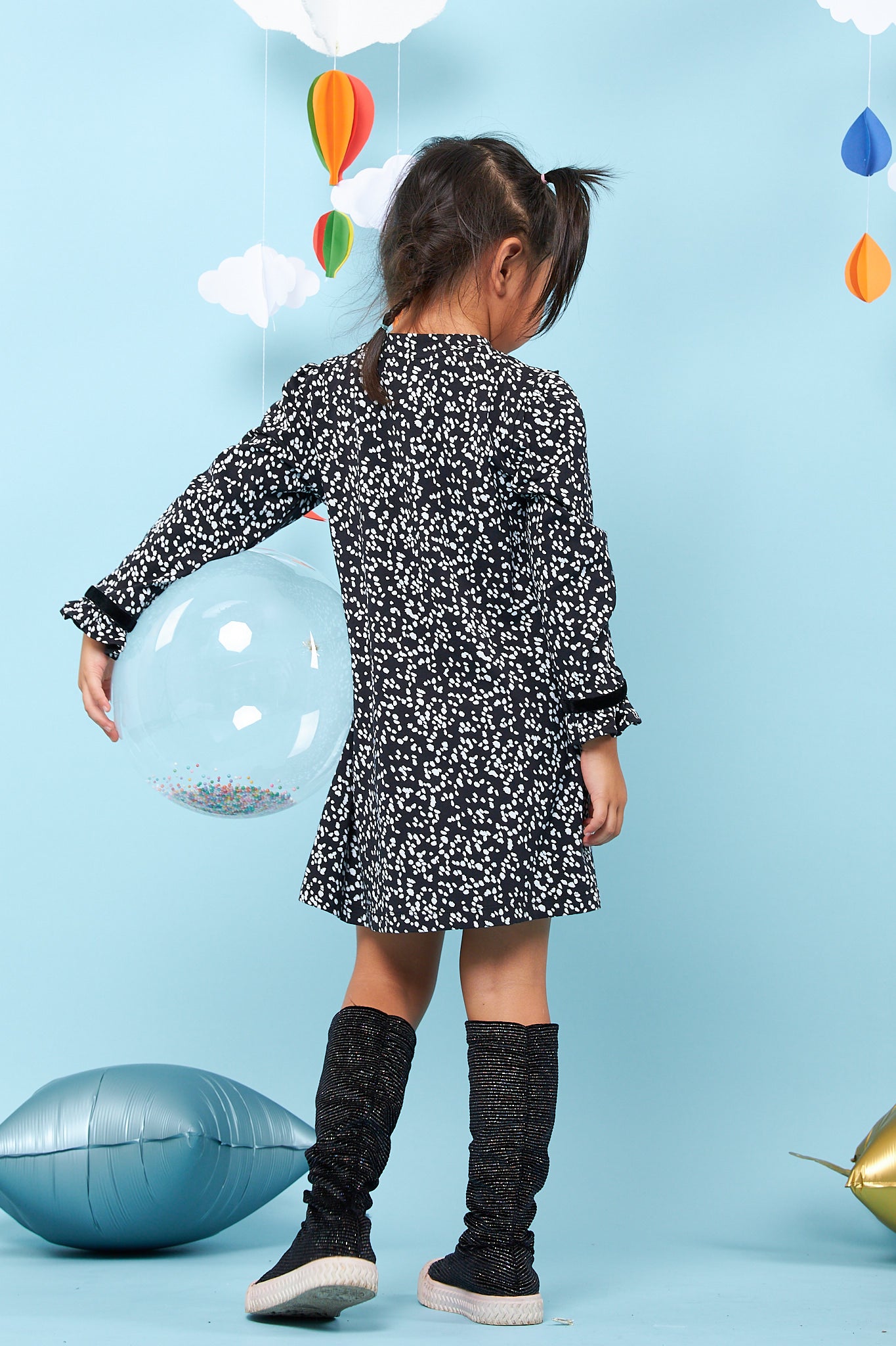 Kids Mockneck Dress