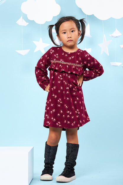 Kids Shirring Dress