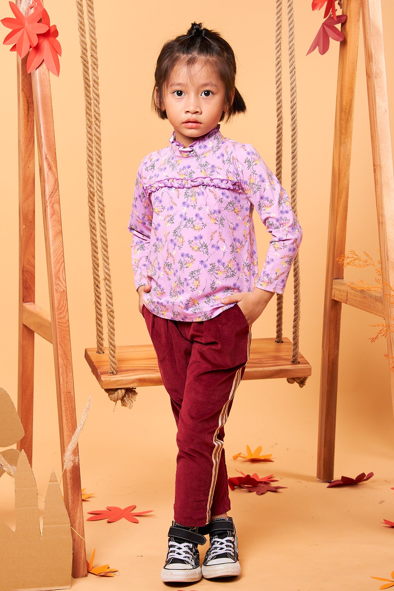 Kids Mockneck Top