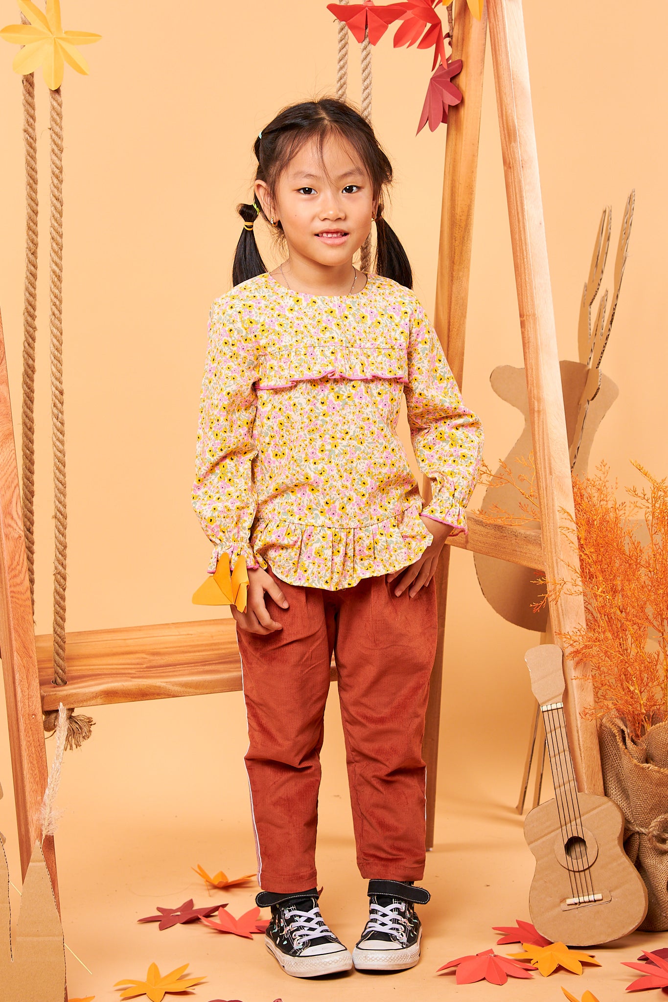 Kids Shirring Top