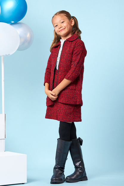 Kids Tweed Coat