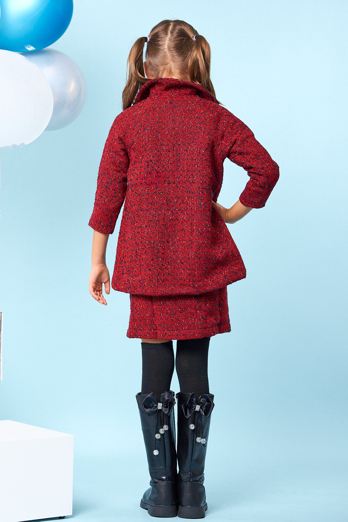 Kids Tweed Coat