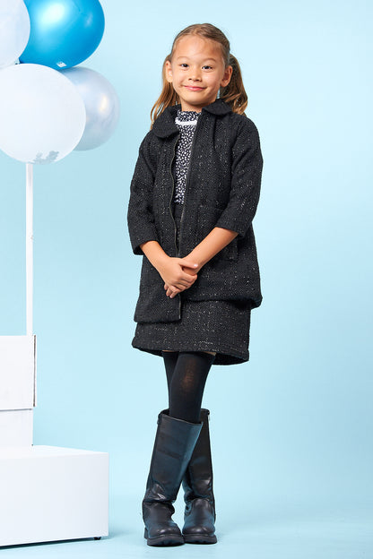 Kids Tweed Coat