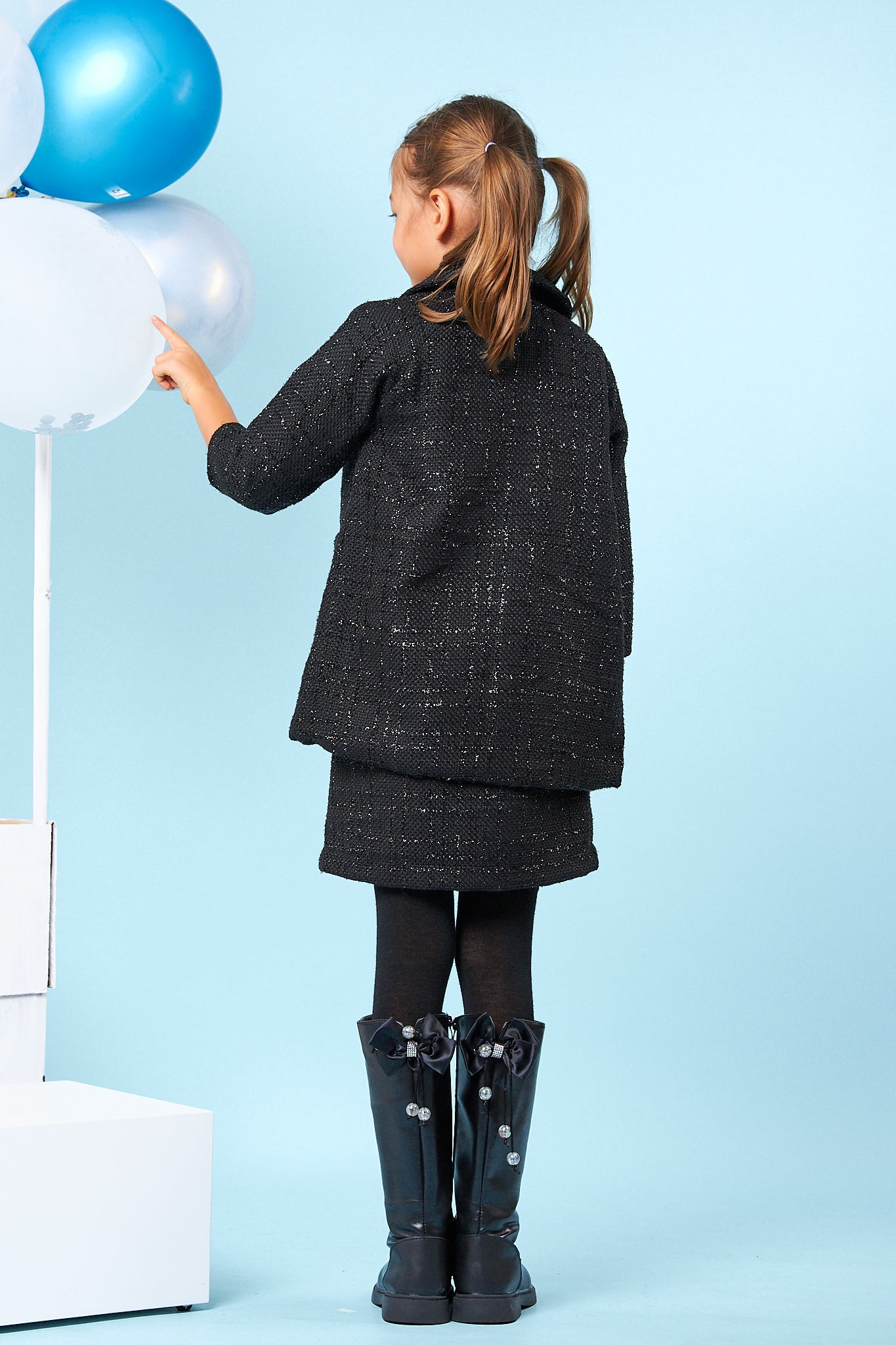 Kids Tweed Coat