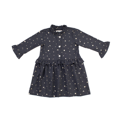 Kids Front Button Dress