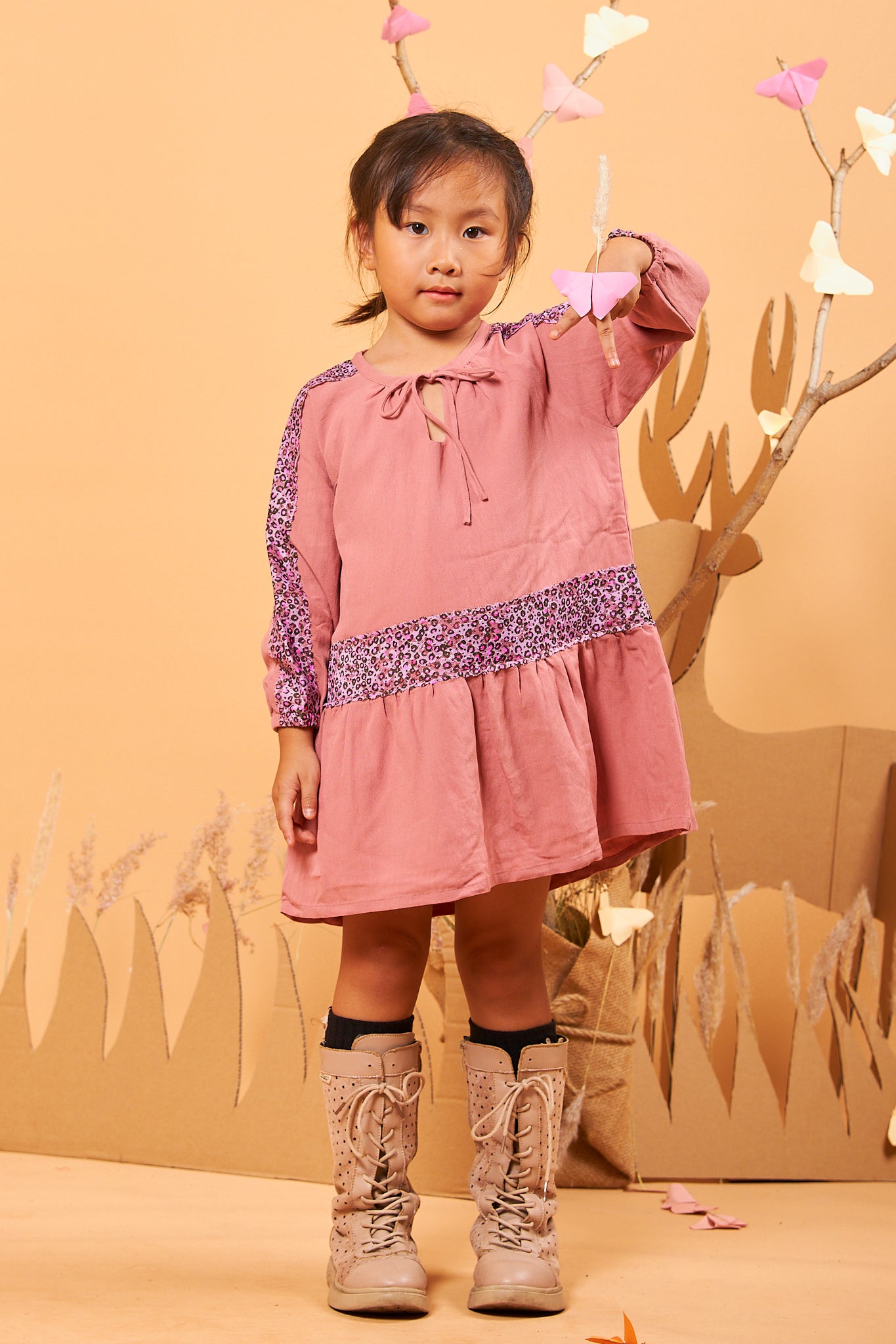 Kid Lace Shift Dress