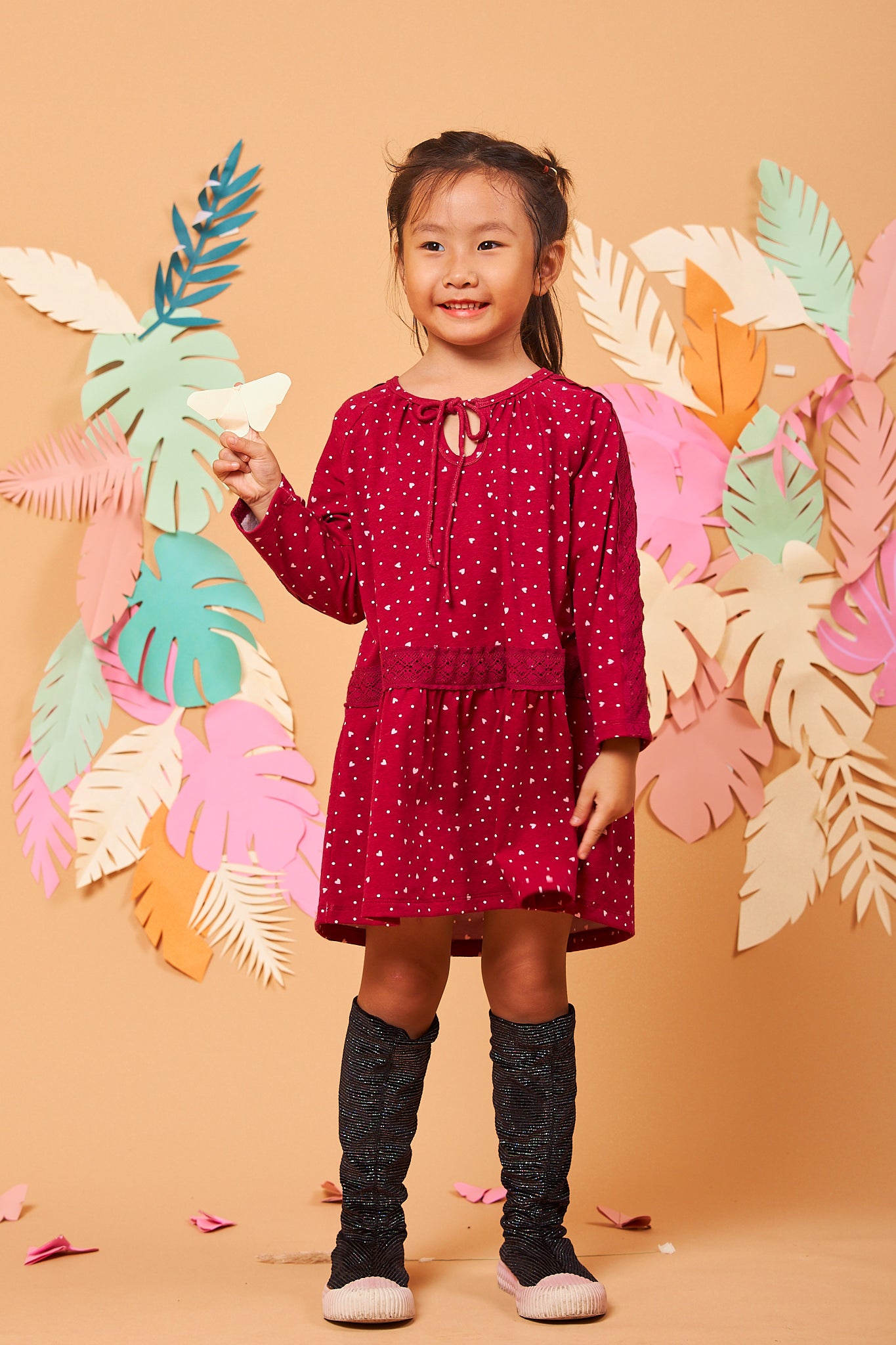 Kid Lace Shift Dress