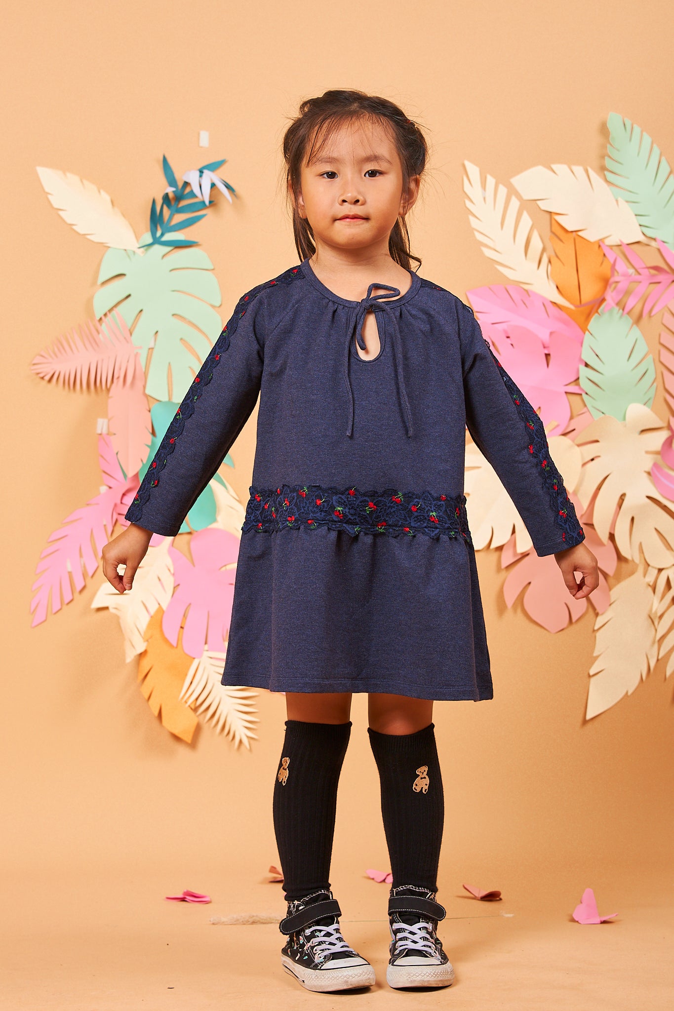 Kid Lace Shift Dress