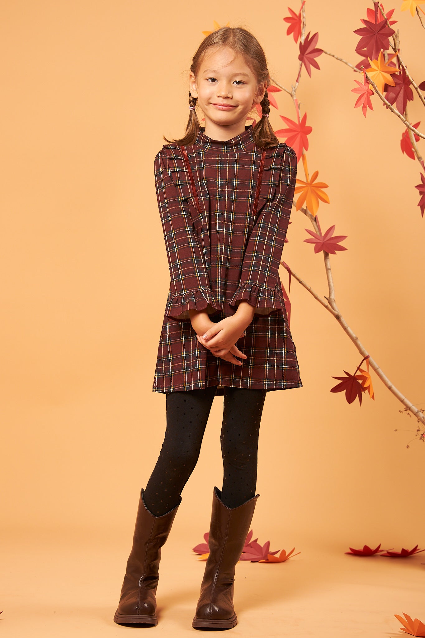 Kids Mockneck Dress