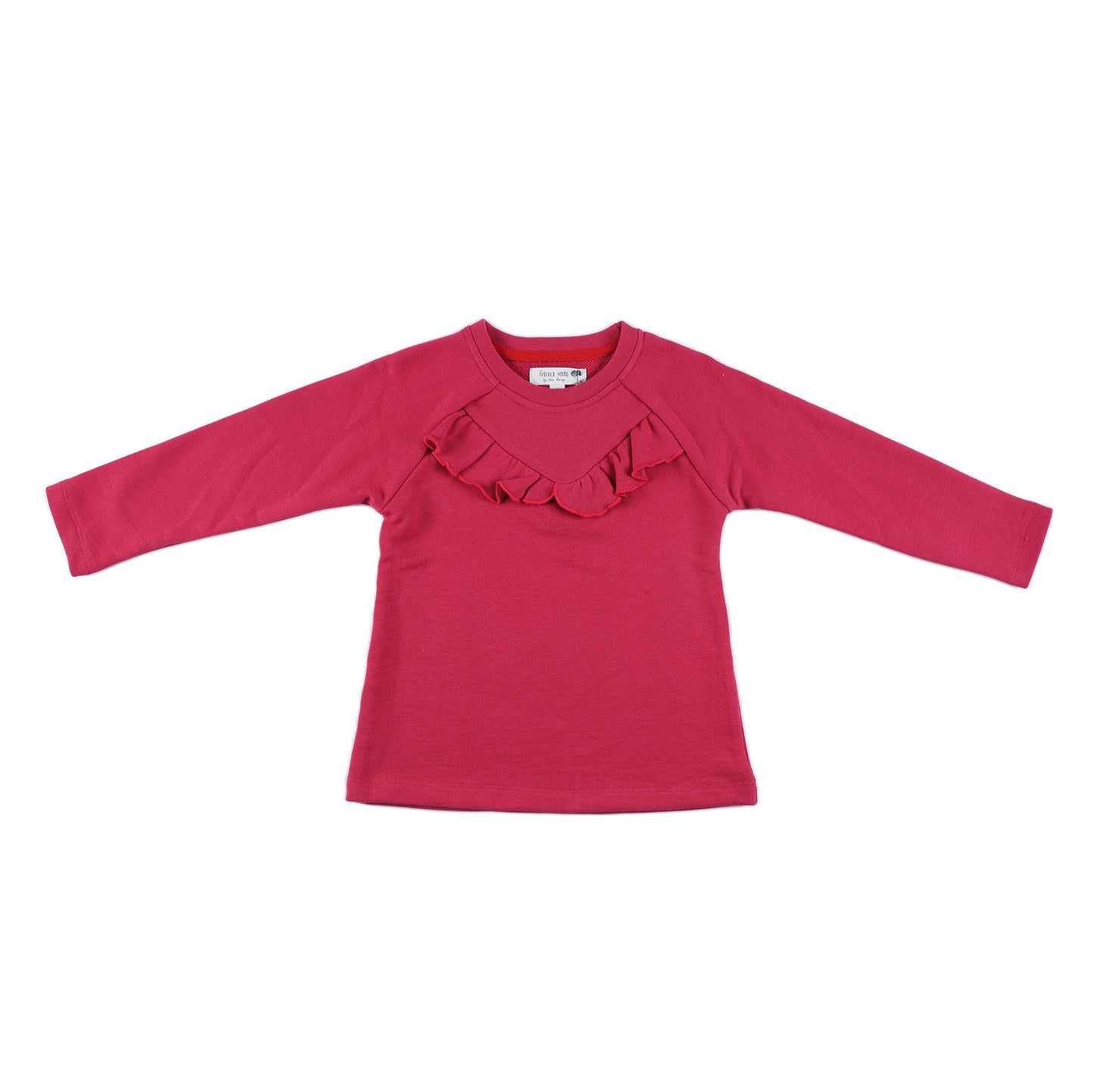 Kids Ruffle Collar Top