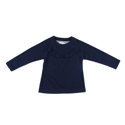 Kids Ruffle Collar Top