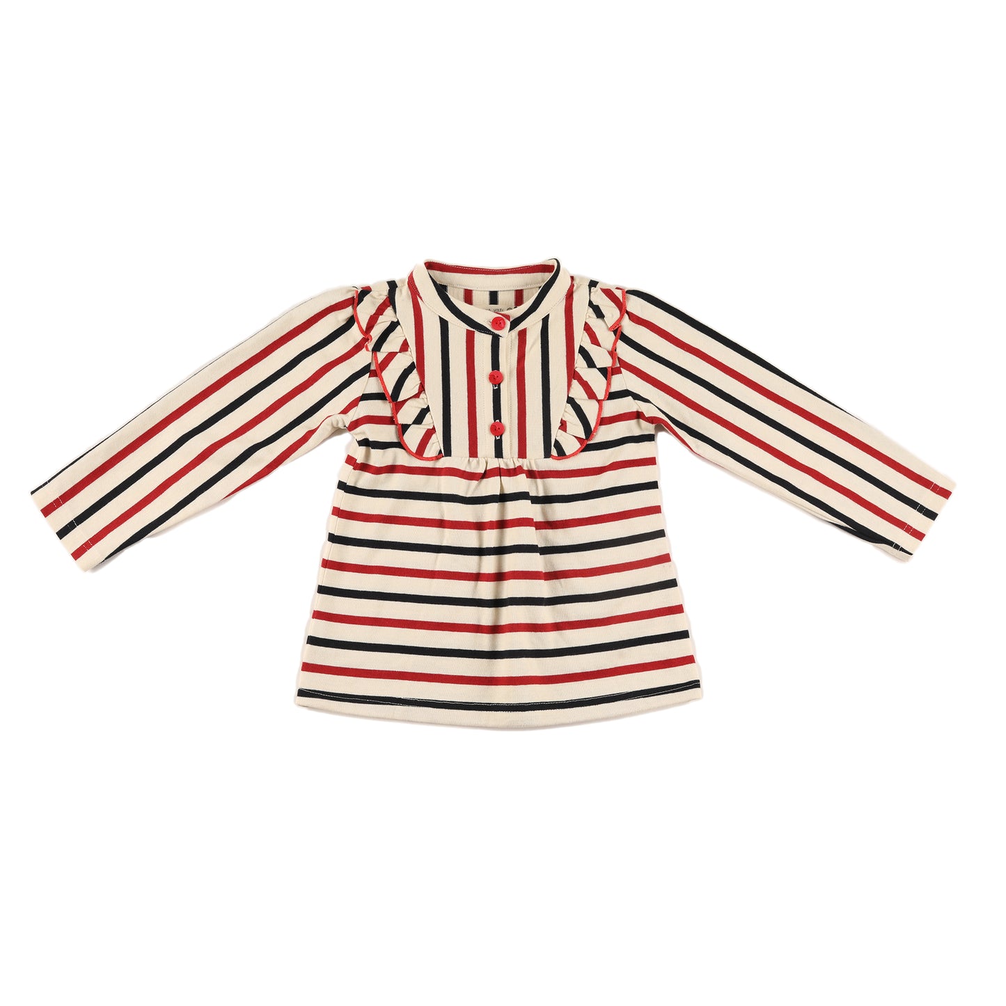 Kids Placket Collar Top