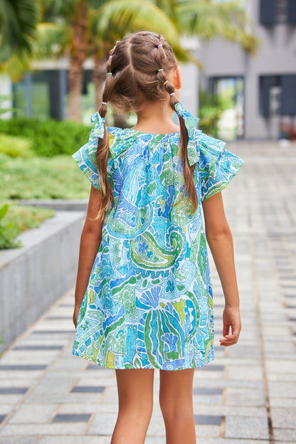 Kids Shift Picot Dress