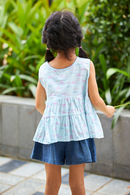 Kids Tiered Top