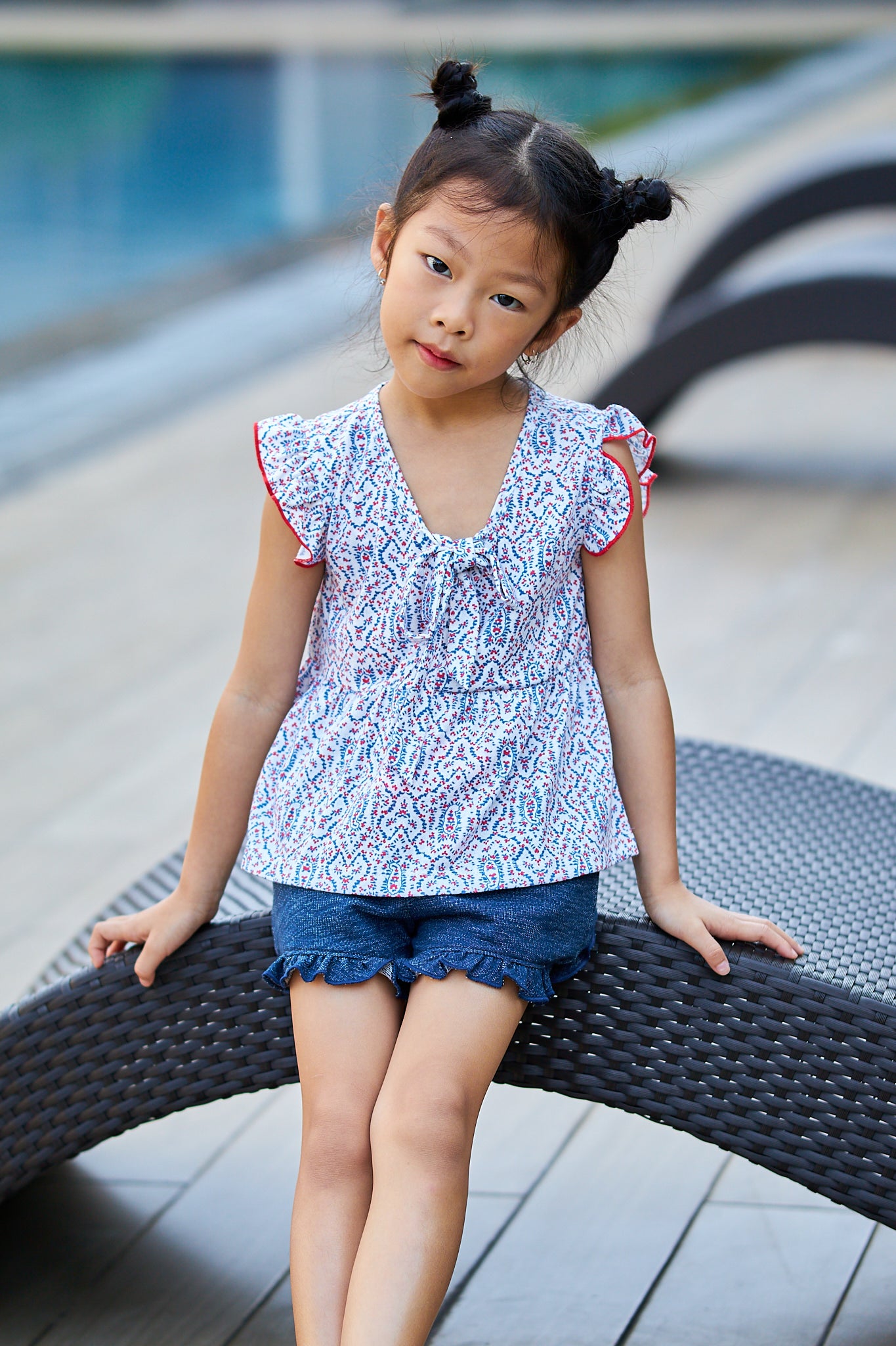 Kids Knit Shorts