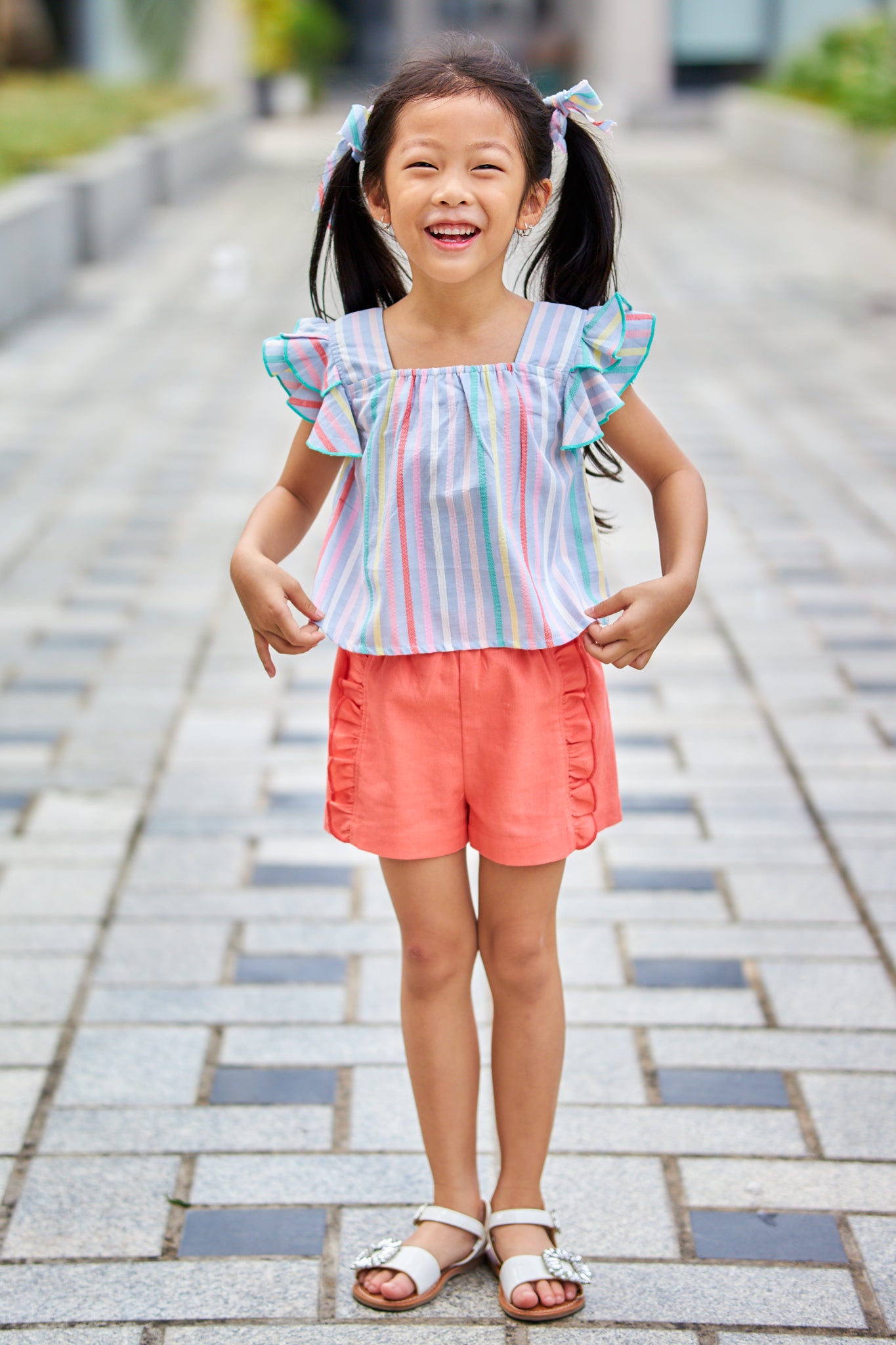 Kids Linen Shorts