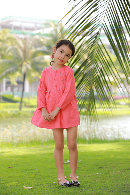 Kids Long Sleeves Dress