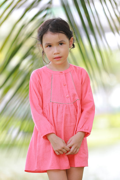 Kids Long Sleeves Dress