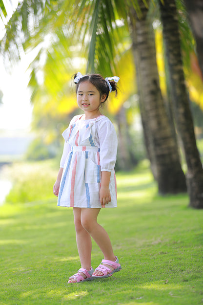 Kids Elbow Sleeves Dress