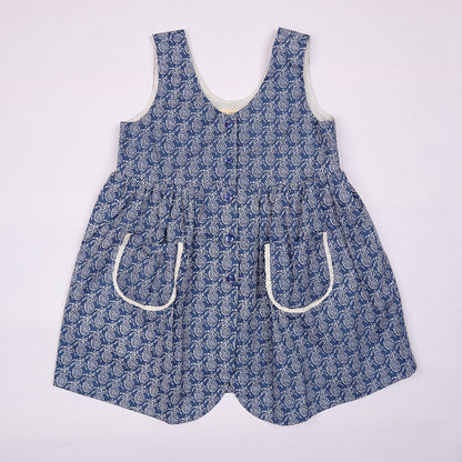 Kids Apron Neck Dress