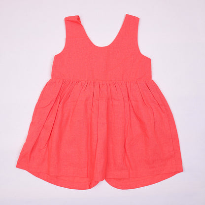 Kids Apron Neck Dress