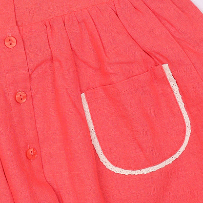 Kids Apron Neck Dress