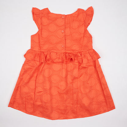 Kids Flutter Sleeves Dress