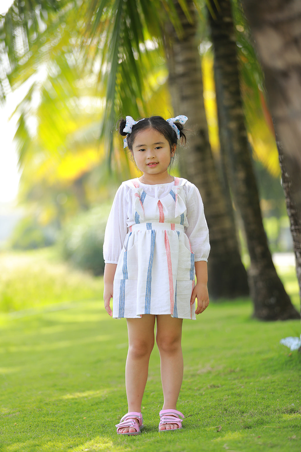 Kids Apron Neck Dress