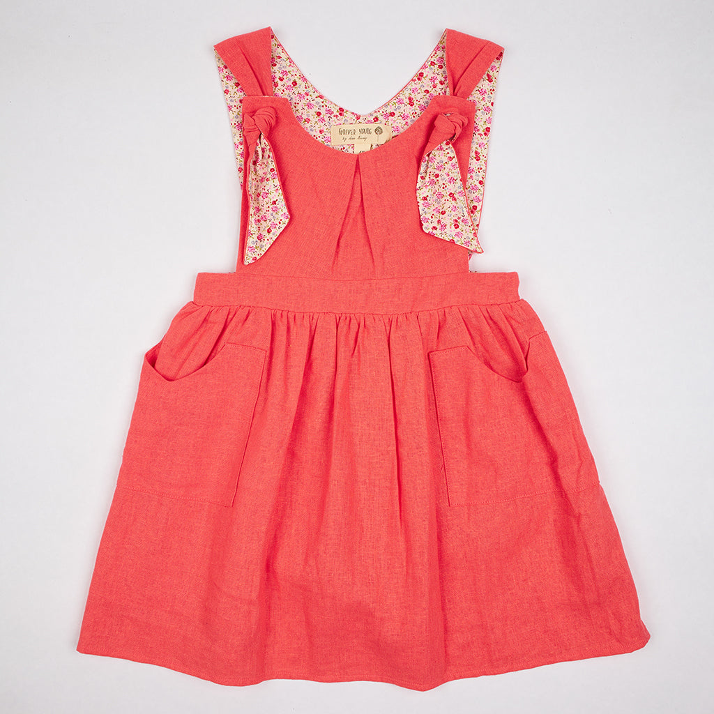 Kids Apron Neck Dress