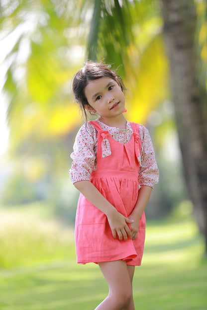 Kids Apron Neck Dress