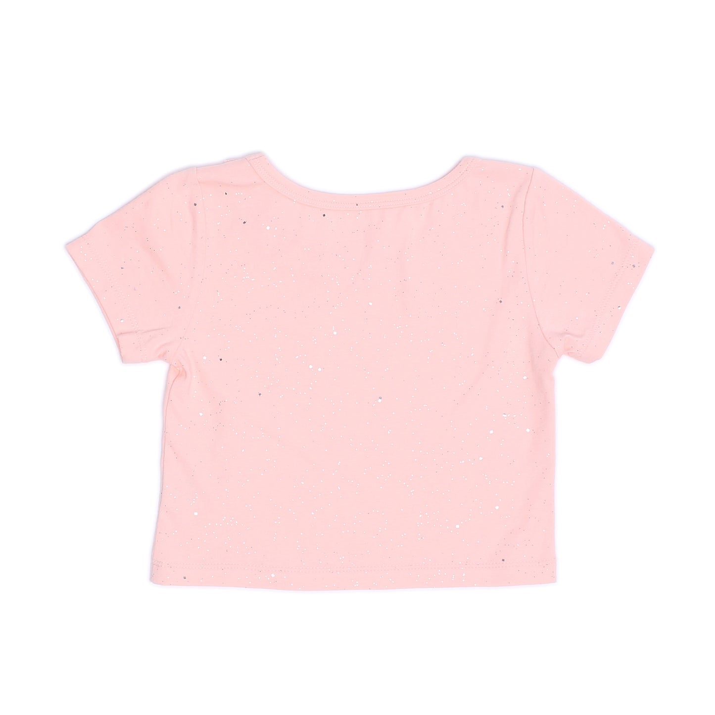 Kids Short Sleeves Crop Top