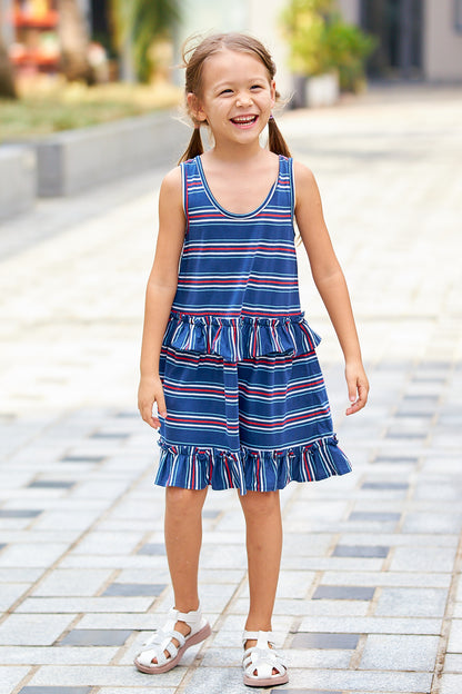 Kids Ruffle Swing Dress