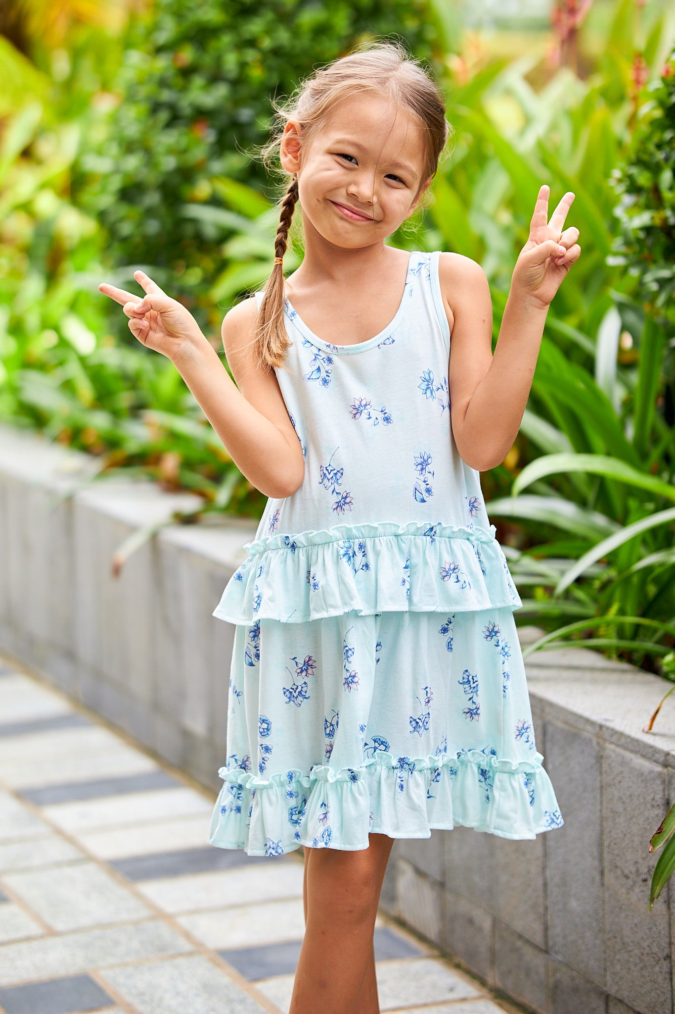 Kids Ruffle Swing Dress