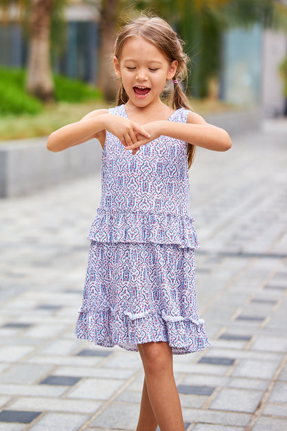 Kids Ruffle Swing Dress