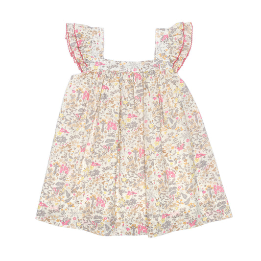 Kids Babydoll Flutter Sleeve Dress