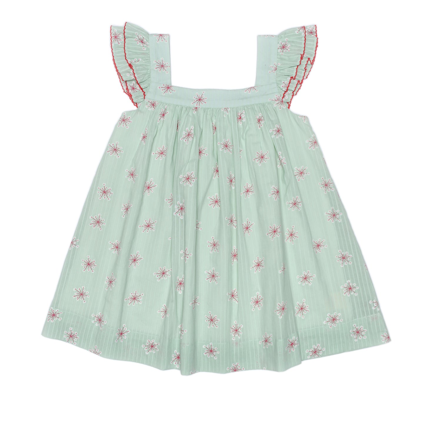 Kids Babydoll Flutter Sleeve Dress