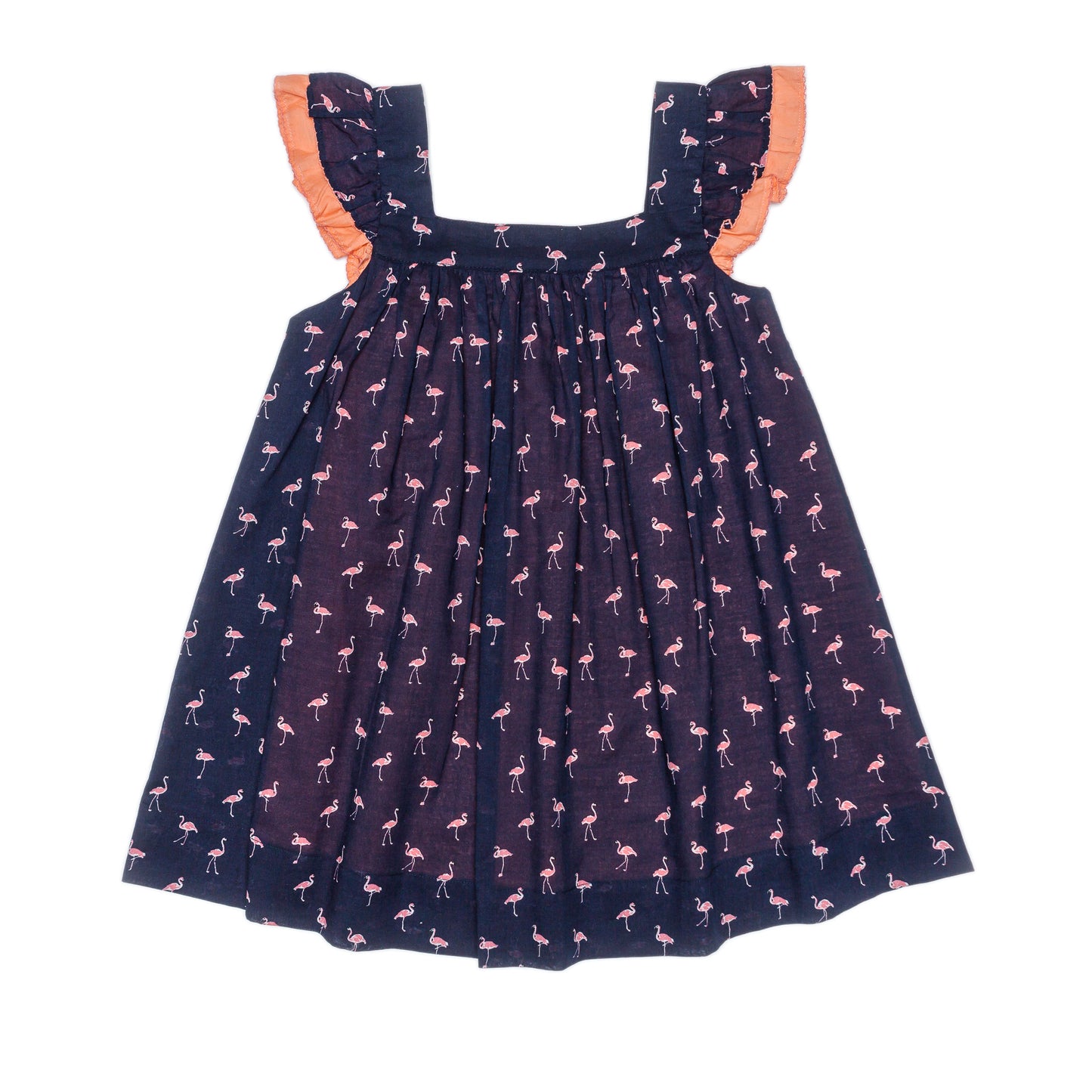 Kids Babydoll Flutter Sleeve Dress