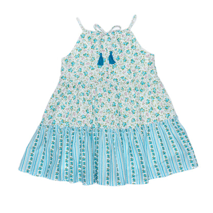 Kids Apron String Bow Dress