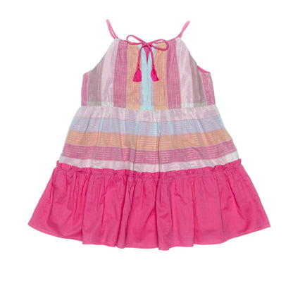 Kids Apron String Bow Dress