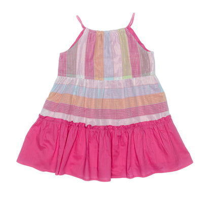 Kids Apron String Bow Dress