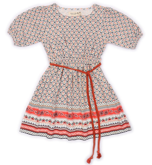 Kids Short Sleeves Dress