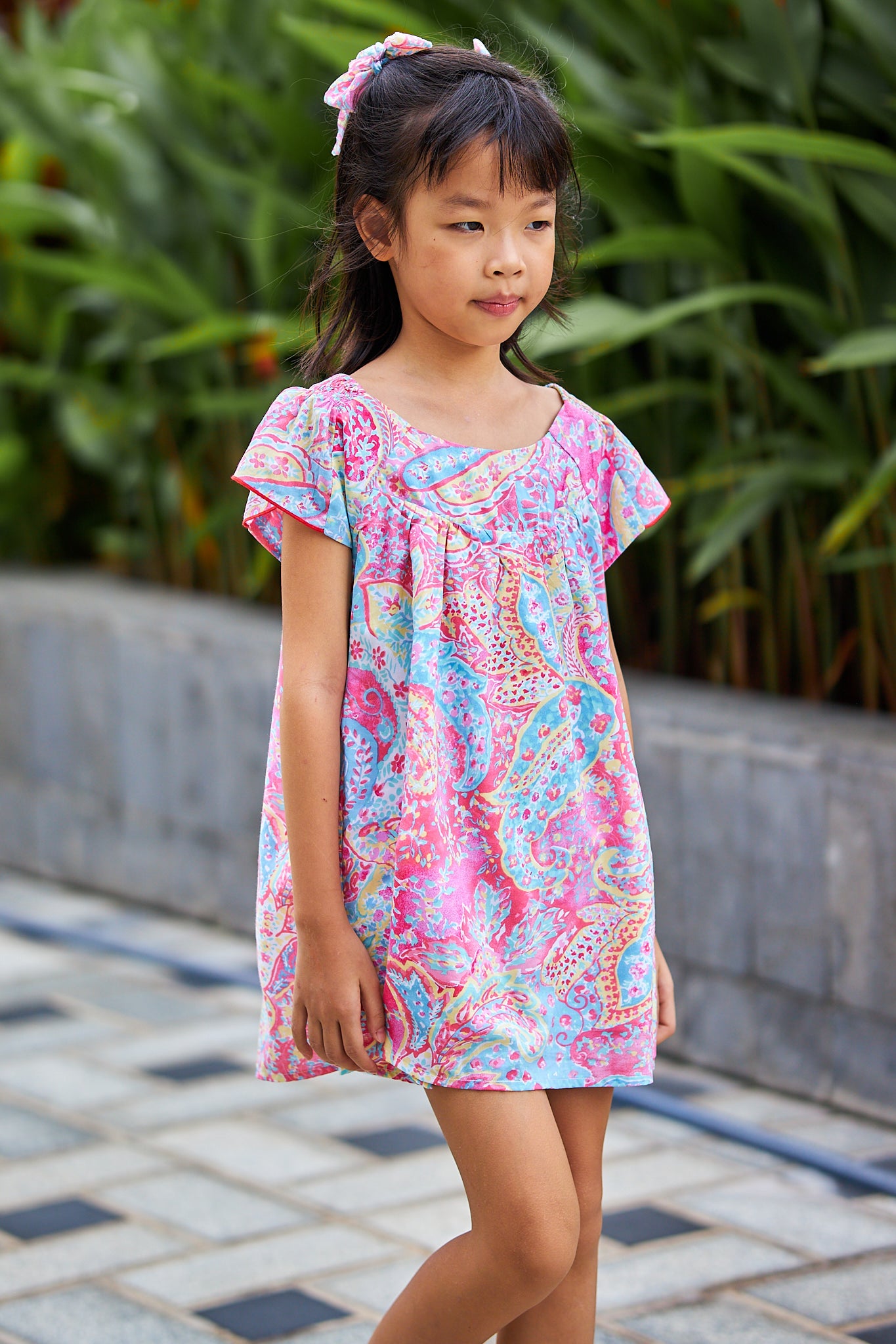 Kids Smocked Shift Dress