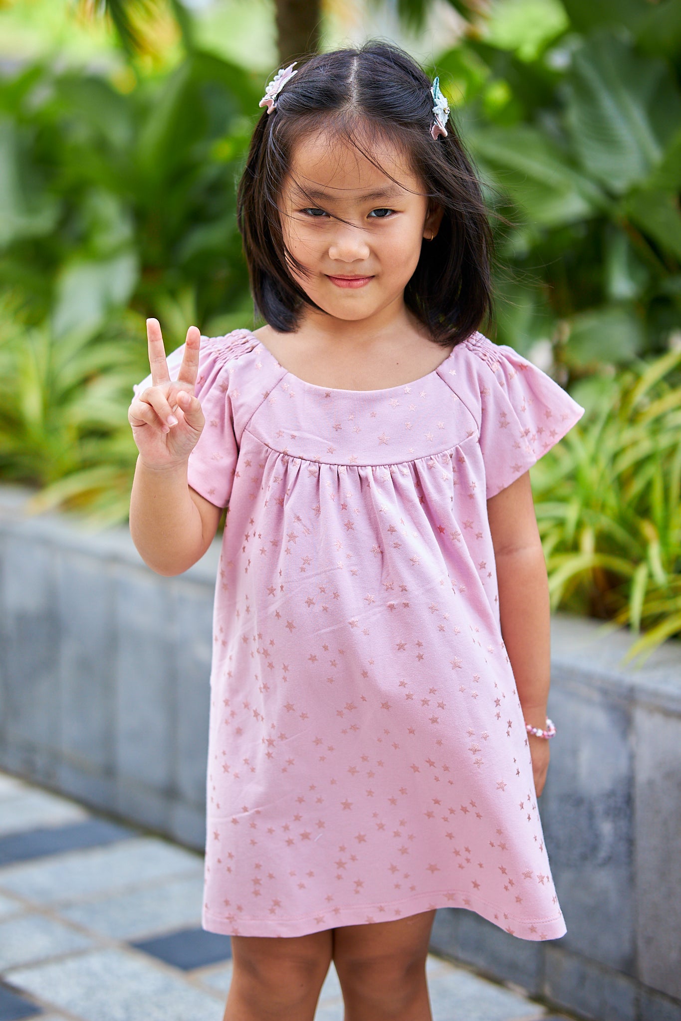 Kids Smocked Shift Dress