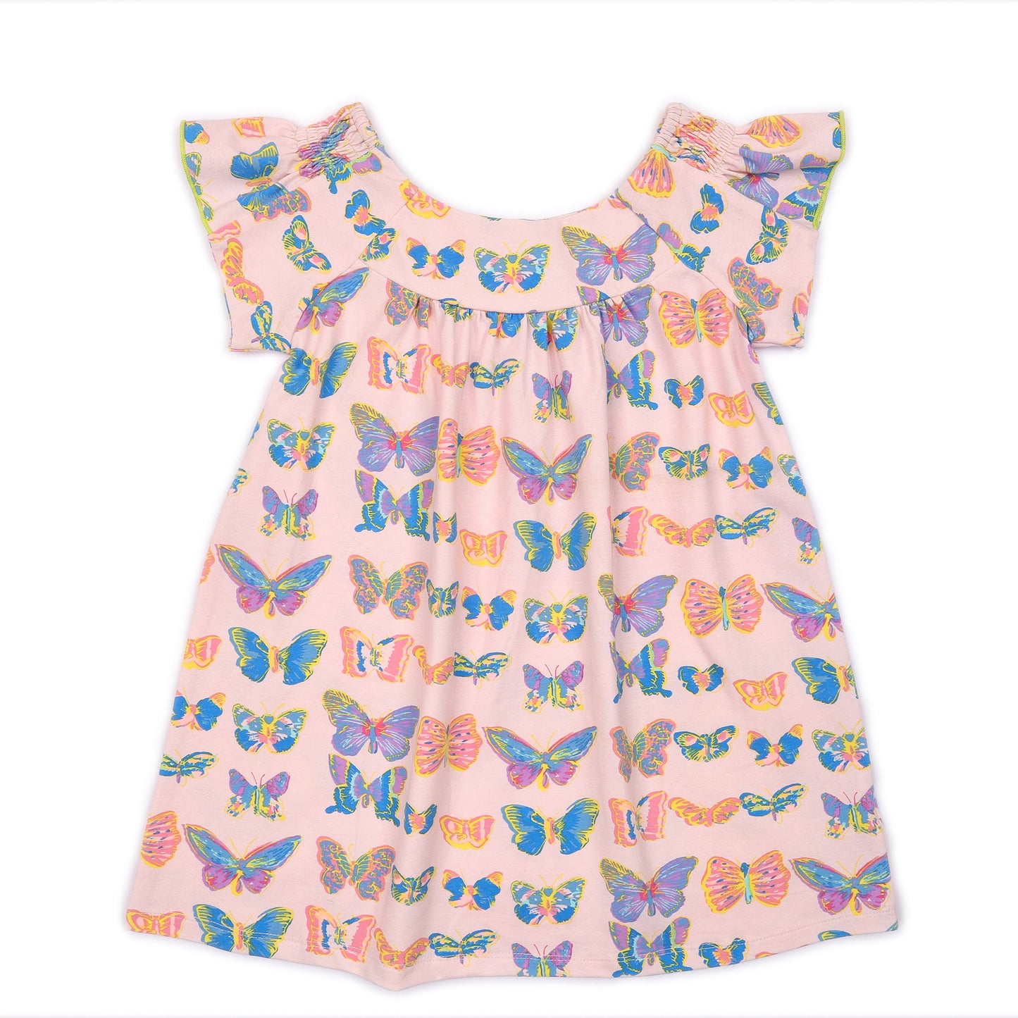 Kids Smocking Shift Dress