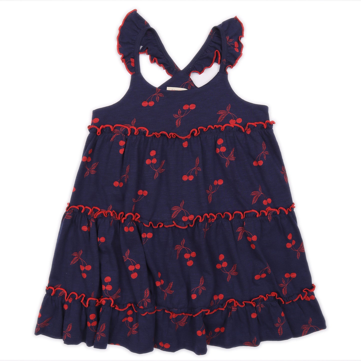 Kids Ruffle Tiered Dress